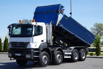 Mercedes AXOR / 3240 / 8x4 / WYWROTKA 2 STRONNA  / HYDROBURTA /BORDMATIC / EPS + SPRZĘGŁO  / SPROWADZONY