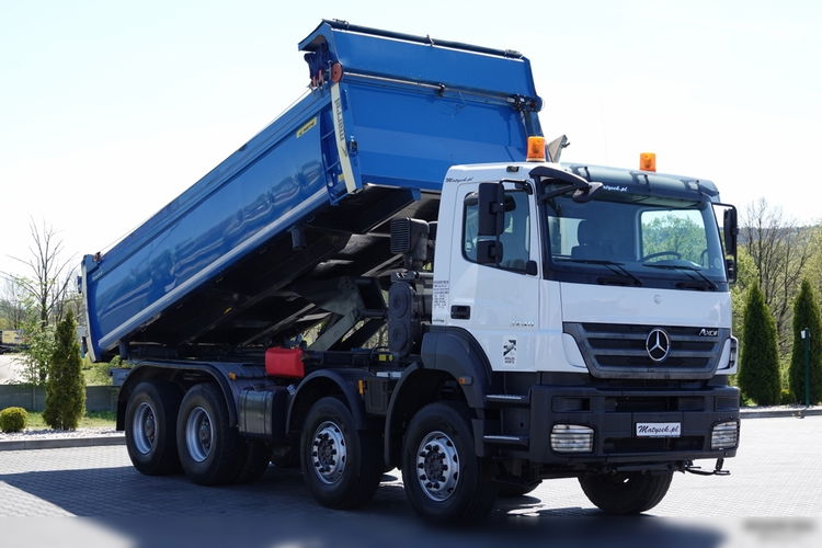 Mercedes AXOR / 3240 / 8x4 / WYWROTKA 2 STRONNA  / HYDROBURTA /BORDMATIC / EPS + SPRZĘGŁO  / SPROWADZONY zdjęcie 5