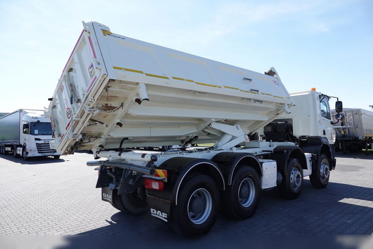 DAF CF 460 / 8x4 / WYWROTKA / HYDROBURTA  / BORDMATIC / SPROWADZONY zdjęcie 9