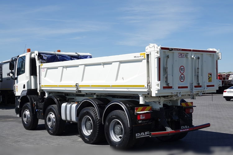 DAF CF 460 / 8x4 / WYWROTKA / HYDROBURTA  / BORDMATIC / SPROWADZONY zdjęcie 14