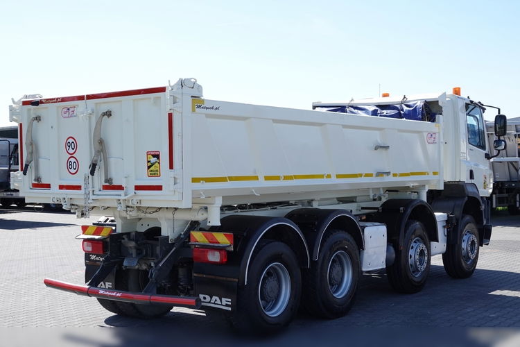 DAF CF 460 / 8x4 / WYWROTKA / HYDROBURTA  / BORDMATIC / SPROWADZONY zdjęcie 15