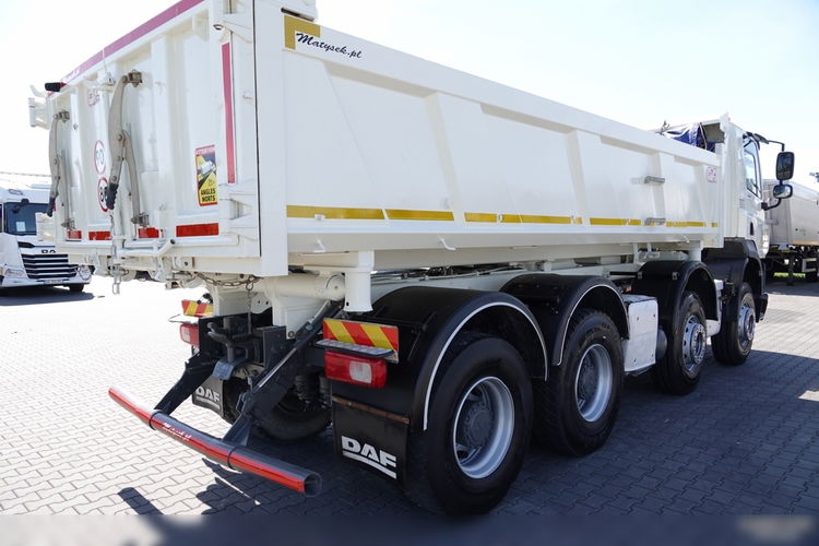 DAF CF 460 / 8x4 / WYWROTKA / HYDROBURTA  / BORDMATIC / SPROWADZONY zdjęcie 24
