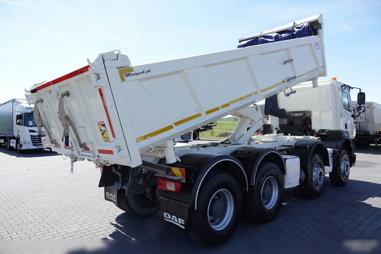 DAF CF 460 / 8x4 / WYWROTKA / HYDROBURTA  / BORDMATIC / SPROWADZONY zdjęcie 4
