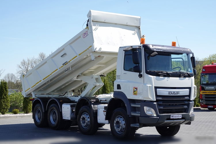DAF CF 460 / 8x4 / WYWROTKA / HYDROBURTA  / BORDMATIC / SPROWADZONY zdjęcie 6