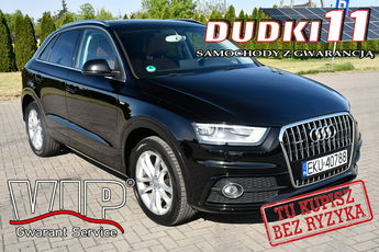 Audi Q3 2.0Tdi 4x4.Navi, Skóry.Panorama Dach.Klimatr 2 str.S-Line.OKAZJ