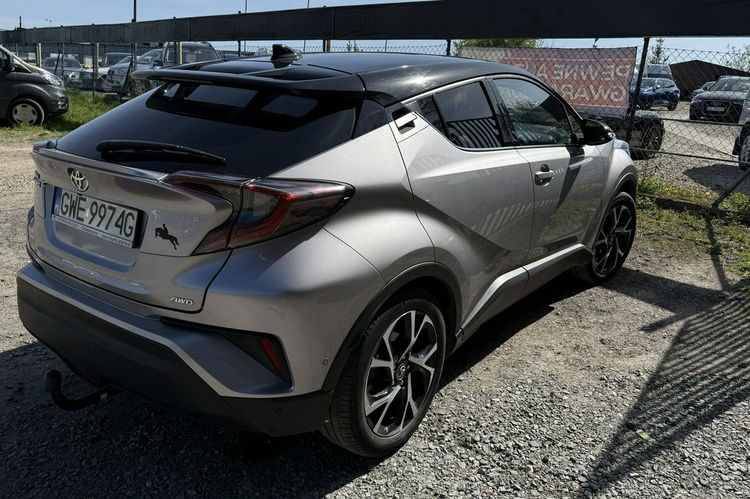 Toyota C-HR 1.2 turbo Automat 4X4 full ledy skóry navi kamera salon PL serwis gwar zdjęcie 10