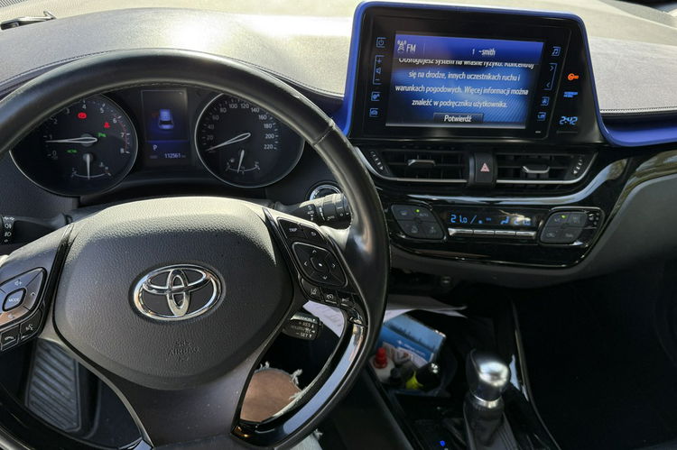 Toyota C-HR 1.2 turbo Automat 4X4 full ledy skóry navi kamera salon PL serwis gwar zdjęcie 16