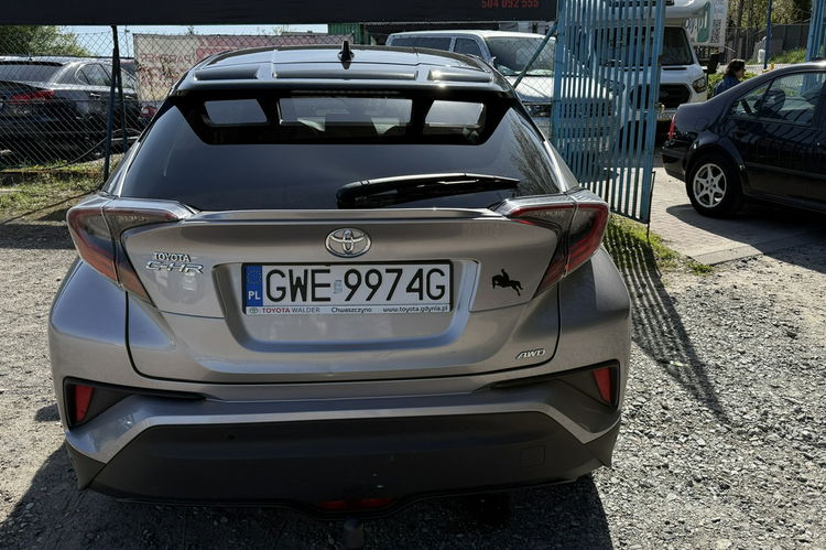 Toyota C-HR 1.2 turbo Automat 4X4 full ledy skóry navi kamera salon PL serwis gwar zdjęcie 6