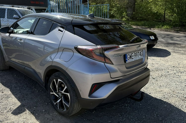 Toyota C-HR 1.2 turbo Automat 4X4 full ledy skóry navi kamera salon PL serwis gwar zdjęcie 7