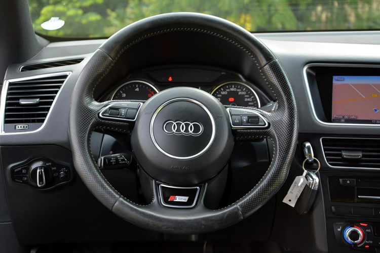 Audi Q5 3xS-Line Radar ACC Skóry Navi Bi-Xenon Ledy Alu19 El.klapa ASO zdjęcie 25
