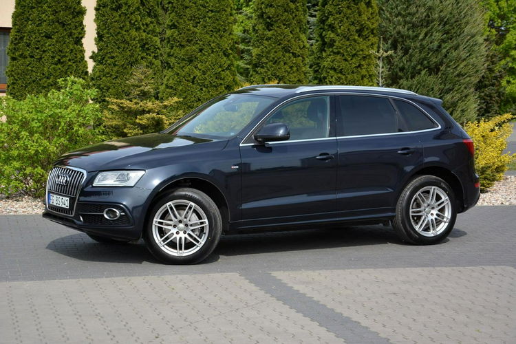 Audi Q5 3xS-Line Radar ACC Skóry Navi Bi-Xenon Ledy Alu19 El.klapa ASO zdjęcie 3