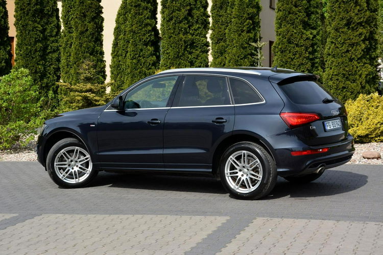 Audi Q5 3xS-Line Radar ACC Skóry Navi Bi-Xenon Ledy Alu19 El.klapa ASO zdjęcie 5