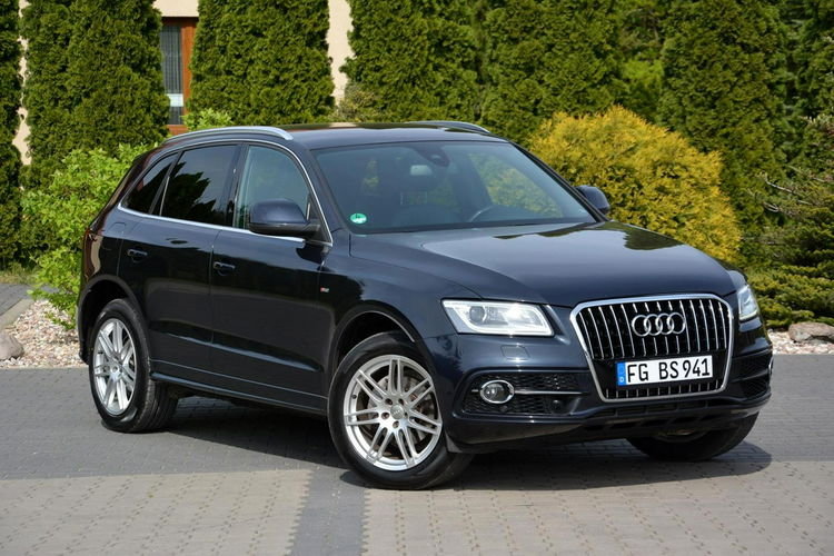 Audi Q5 3xS-Line Radar ACC Skóry Navi Bi-Xenon Ledy Alu19 El.klapa ASO zdjęcie 9