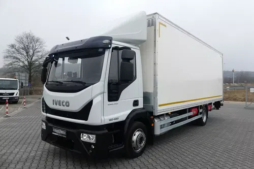 Iveco EURO CARGO 120-220 / KONTENER 7.30 + WINDA / EURO 6 / NISKI PRZEBIEG /