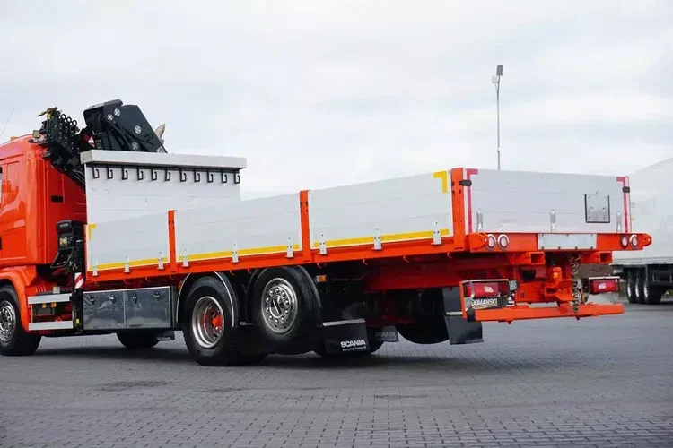 Scania G 410 / 6 X 2 / SKRZYNIOWY + HDS / HIAB 244 EP-5 / WYSIĘG 15 M / OŚ KRĘTNA zdjęcie 29