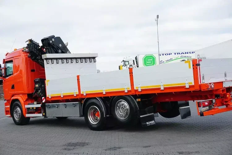Scania G 410 / 6 X 2 / SKRZYNIOWY + HDS / HIAB 244 EP-5 / WYSIĘG 15 M / OŚ KRĘTNA zdjęcie 30