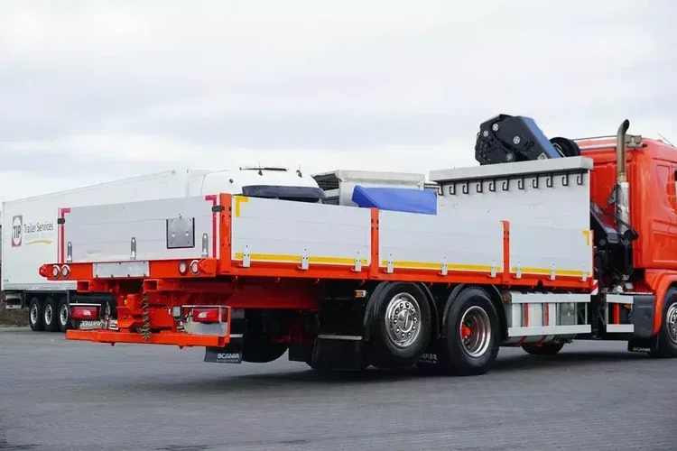 Scania G 410 / 6 X 2 / SKRZYNIOWY + HDS / HIAB 244 EP-5 / WYSIĘG 15 M / OŚ KRĘTNA zdjęcie 33
