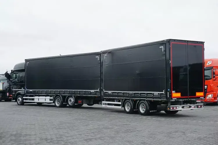 DAF XF / 480 / ACC / EURO 6 / ZESTAW PRZEJAZDOWY 120 M3 / 9.1 M + 6, 5 M zdjęcie 6