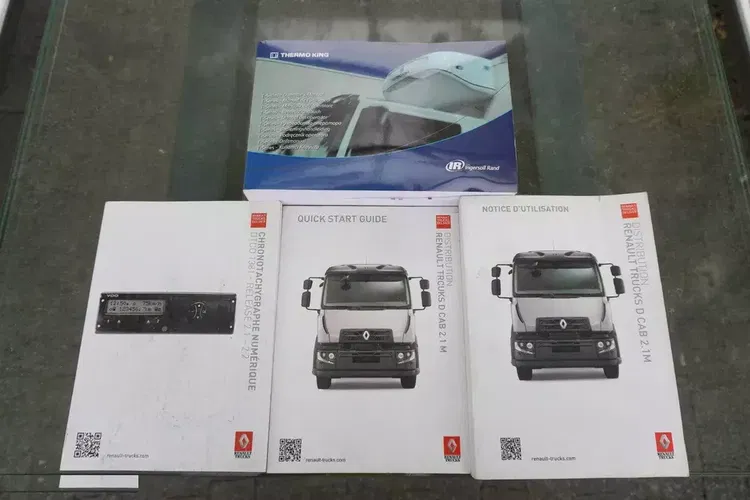 Renault D13 / 140 tys. km / Chłodnia hakowa / Thermoking T800R / 2 sztuki zdjęcie 23