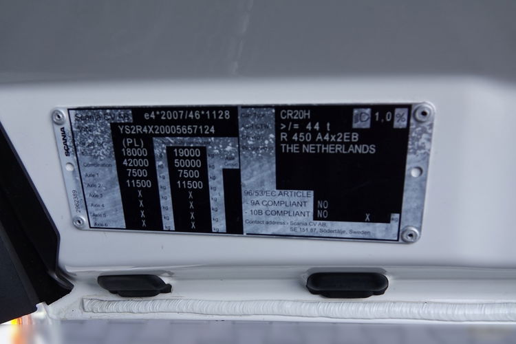 Scania R 450 / RETARDER / MEGA / LOWDECK / 2021 ROK / PO KONTRAKCIE SERWISOWYM zdjęcie 39