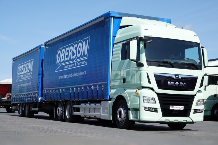 MAN TGX 26.460 / ZESTAW TANDEM PRZEJAZDOWY / 120 M3 / 2018 / EURO 6 / PO KONTRAKCIE SERWISOWYM zdjęcie 1