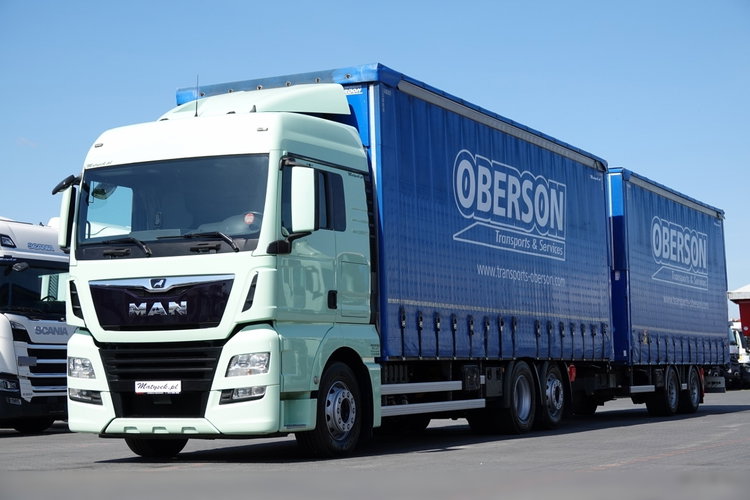 MAN TGX 26.460 / ZESTAW TANDEM PRZEJAZDOWY / 120 M3 / 2018 / EURO 6 / PO KONTRAKCIE SERWISOWYM zdjęcie 3
