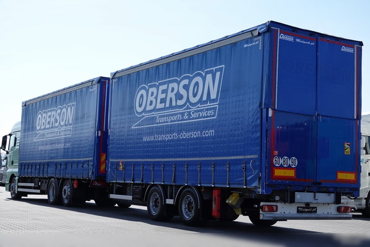 MAN TGX 26.460 / ZESTAW TANDEM PRZEJAZDOWY / 120 M3 / 2018 / EURO 6 / PO KONTRAKCIE SERWISOWYM zdjęcie 4