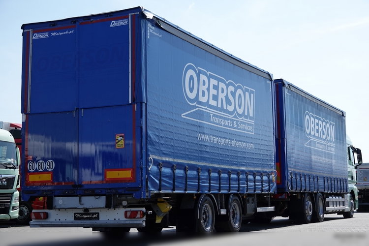 MAN TGX 26.460 / ZESTAW TANDEM PRZEJAZDOWY / 120 M3 / 2018 / EURO 6 / PO KONTRAKCIE SERWISOWYM zdjęcie 5