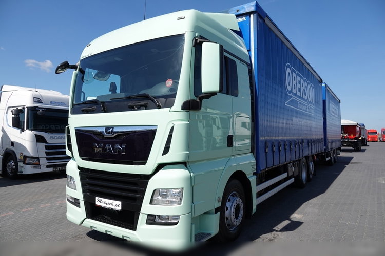 MAN TGX 26.460 / ZESTAW TANDEM PRZEJAZDOWY / 120 M3 / 2018 / EURO 6 / PO KONTRAKCIE SERWISOWYM zdjęcie 7