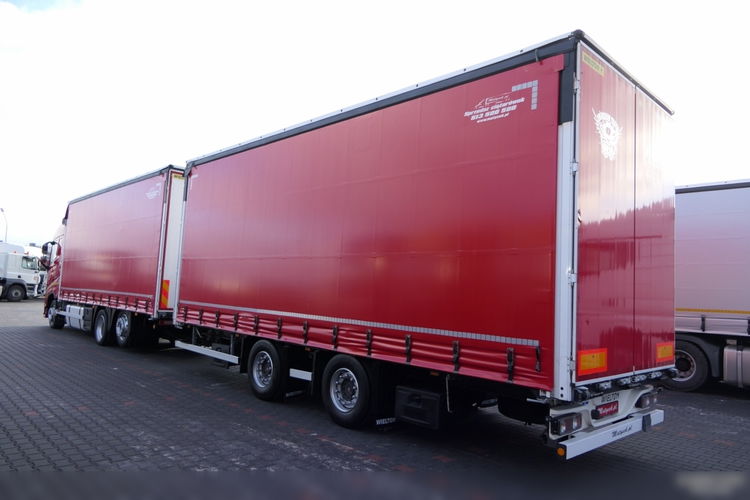 Volvo FH 460  / ZESTAW TANDEM 120 M3 / KLIMA POSTOJOWA / WIELTON / PRZEJAZDOWY / 2021 ROK / PO ZŁOTYM KONTRAKCIE SERWISOWYM  zdjęcie 9