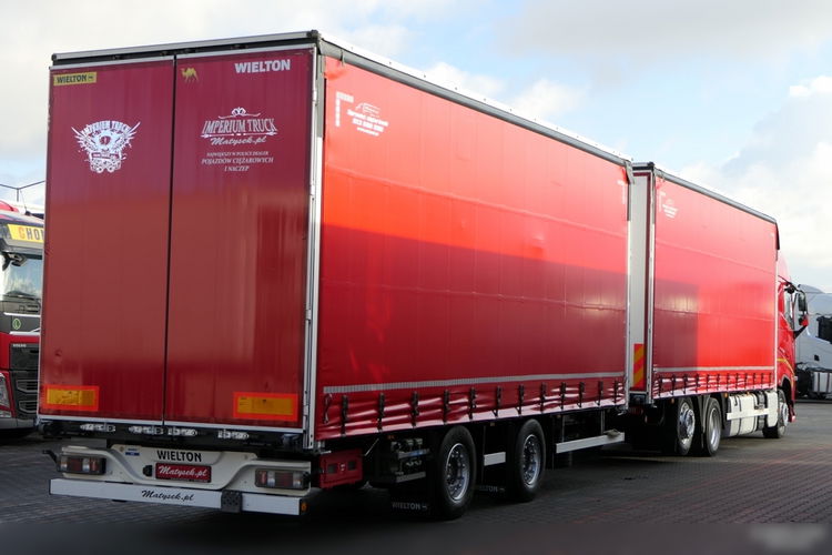 Volvo FH 460  / ZESTAW TANDEM 120 M3 / KLIMA POSTOJOWA / WIELTON / PRZEJAZDOWY / 2021 ROK / PO ZŁOTYM KONTRAKCIE SERWISOWYM  zdjęcie 13