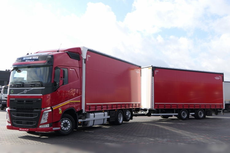 Volvo FH 460  / ZESTAW TANDEM 120 M3 / KLIMA POSTOJOWA / WIELTON / PRZEJAZDOWY / 2021 ROK / PO ZŁOTYM KONTRAKCIE SERWISOWYM  zdjęcie 2