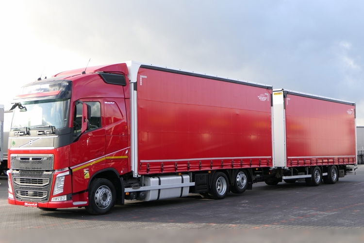 Volvo FH 460  / ZESTAW TANDEM 120 M3 / KLIMA POSTOJOWA / WIELTON / PRZEJAZDOWY / 2021 ROK / PO ZŁOTYM KONTRAKCIE SERWISOWYM  zdjęcie 8