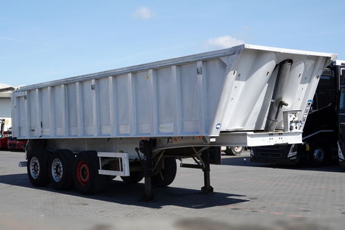 BENALU WYWROTKA / 25 m3 / ALUMINIOWA  /  SAF / SPROWADZONA