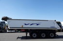 Schmitz WYWROTKA / 23 m3 / ALUMINIOWA / OŚ PODNOSZONA  / SPROWADZONA zdjęcie 4