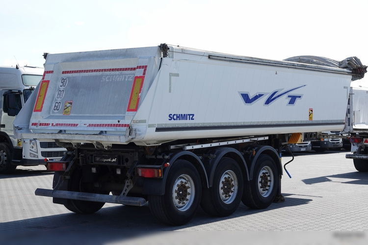 Schmitz WYWROTKA / 23 m3 / ALUMINIOWA / OŚ PODNOSZONA  / SPROWADZONA zdjęcie 8