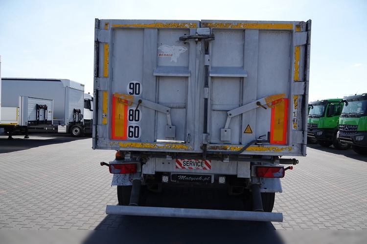 BENALU WYWROTKA / 28 m3 / ALUMINIOWA / OŚ PODNOSZONA / SAF / ALUFELGI / 5 100 KG / SPROWADZONA zdjęcie 12