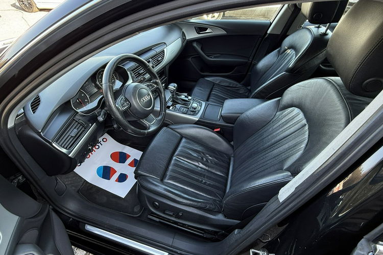 Audi A6 3.0tdi quattro 245KM skóry ledy bi xenon stan perfect 1 rok gwarancji zdjęcie 13