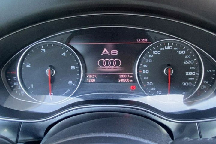 Audi A6 3.0tdi quattro 245KM skóry ledy bi xenon stan perfect 1 rok gwarancji zdjęcie 24