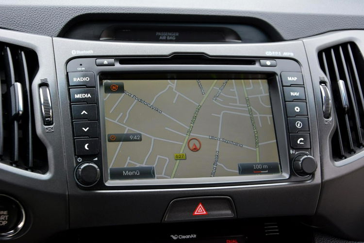 Kia Sportage 12.2012r AWD Xenon Ledy Navi 2XParktronic Kamera Skóry Park Assist zdjęcie 25