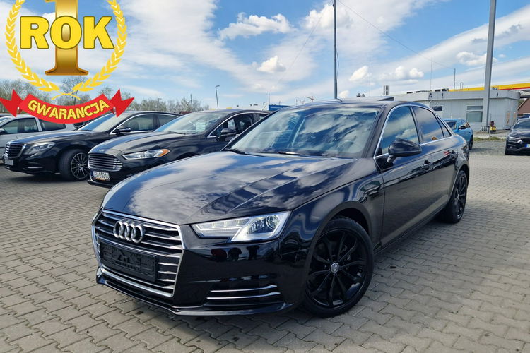 Audi A4 Czuj.MartwegoPola Skóra KameraCof Drewno Szyberdach Gwarancja ROK zdjęcie 1