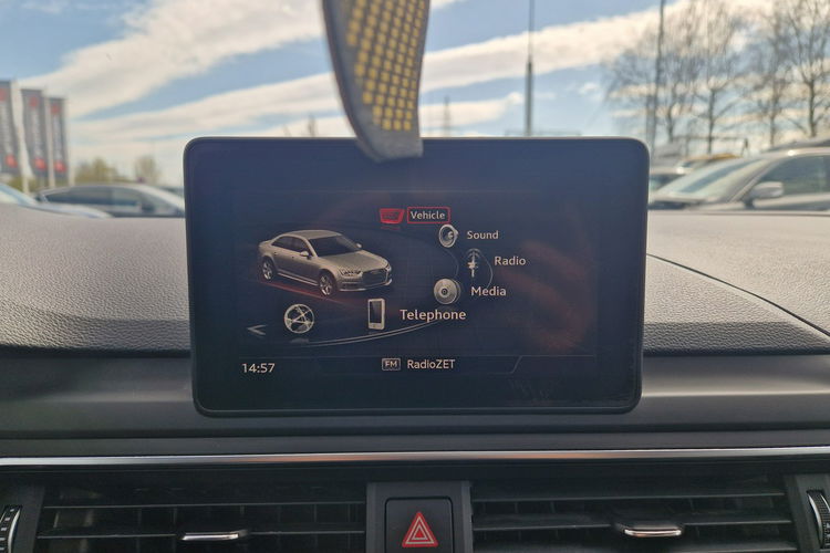 Audi A4 Czuj.MartwegoPola Skóra KameraCof Drewno Szyberdach Gwarancja ROK zdjęcie 17