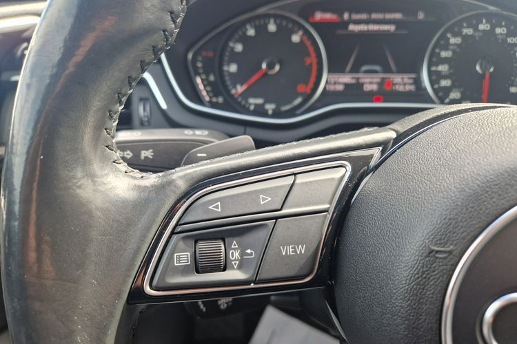 Audi A5 Radar CarbonoweListwy StanWzorowy Szyber Led Skóra Kamera Ele.Klapa zdjęcie 17