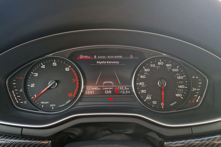 Audi A5 Radar CarbonoweListwy StanWzorowy Szyber Led Skóra Kamera Ele.Klapa zdjęcie 19