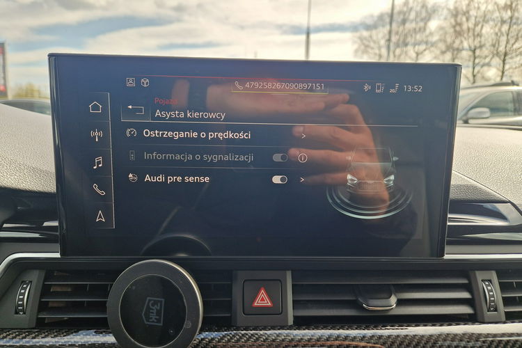 Audi A5 Radar CarbonoweListwy StanWzorowy Szyber Led Skóra Kamera Ele.Klapa zdjęcie 25