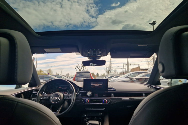 Audi A5 Radar CarbonoweListwy StanWzorowy Szyber Led Skóra Kamera Ele.Klapa zdjęcie 29