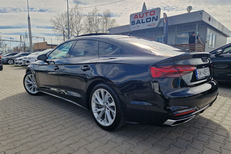Audi A5 Radar CarbonoweListwy StanWzorowy Szyber Led Skóra Kamera Ele.Klapa zdjęcie 5