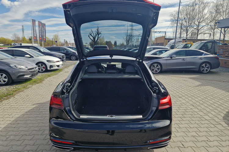 Audi A5 Radar CarbonoweListwy StanWzorowy Szyber Led Skóra Kamera Ele.Klapa zdjęcie 8