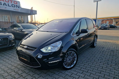 Ford S-Max Skóra Podgrz.Fotele Key-Less Podgrz.Szyba Automat Convers Ledy