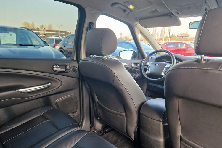 Ford S-Max Skóra Podgrz.Fotele Key-Less Podgrz.Szyba Automat Convers Ledy zdjęcie 29